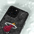 NBA Miami Heat Dark Rust iPhone 15 Pro Waterproof Case